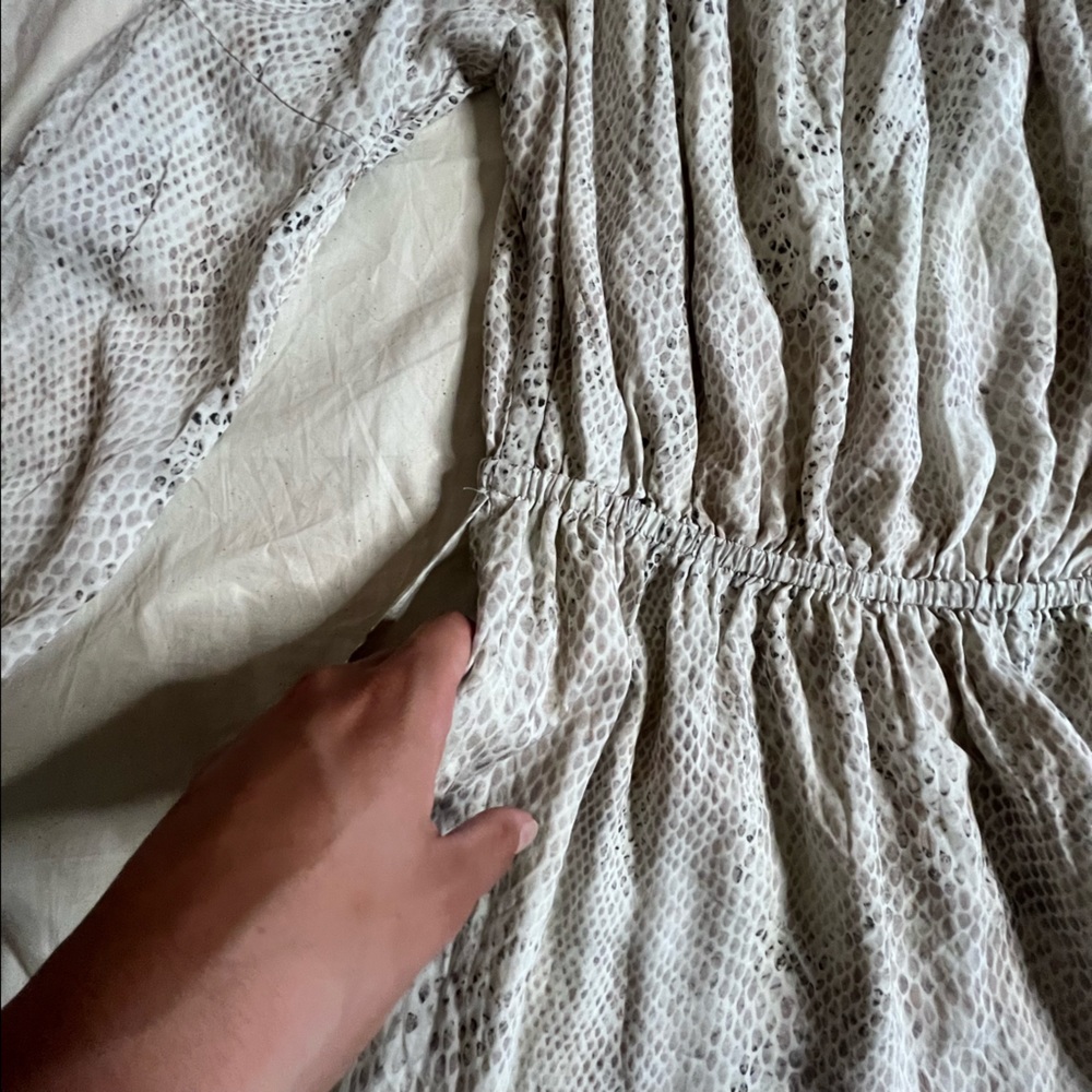 The Jetset Diaries Python Off Shoulder Mini Dress… - image 7